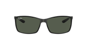 Green Classic Lenses, Polished Black Frame