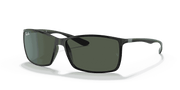 Green Classic Lenses, Polished Black Frame