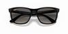 [Grey Gradient Lenses, Polished Black Frame]