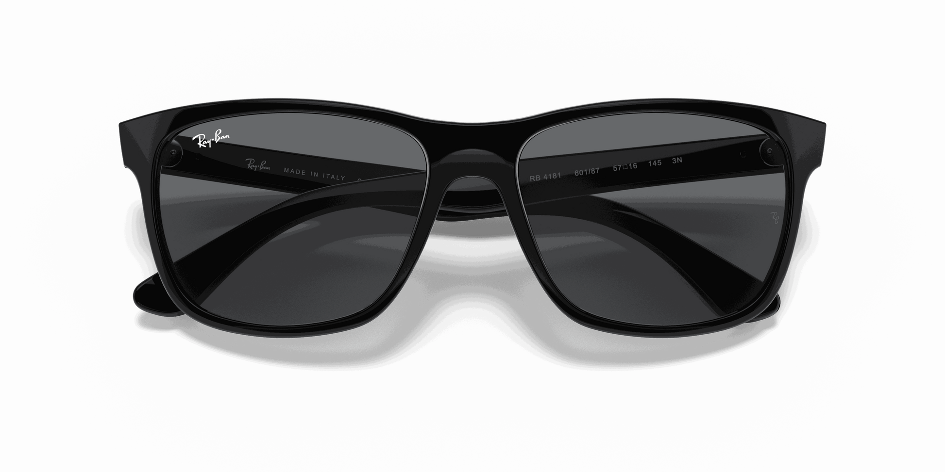 [Dark Grey Lenses, Polished Black Frame]