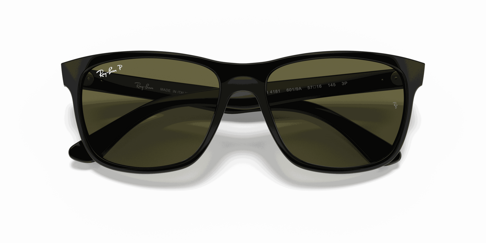 [G-15 Green Lenses, Polished Black Frame]