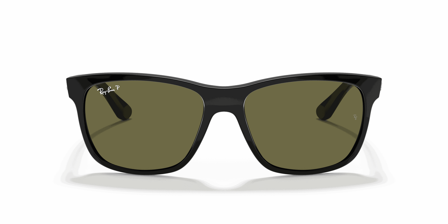[G-15 Green Lenses, Polished Black Frame]