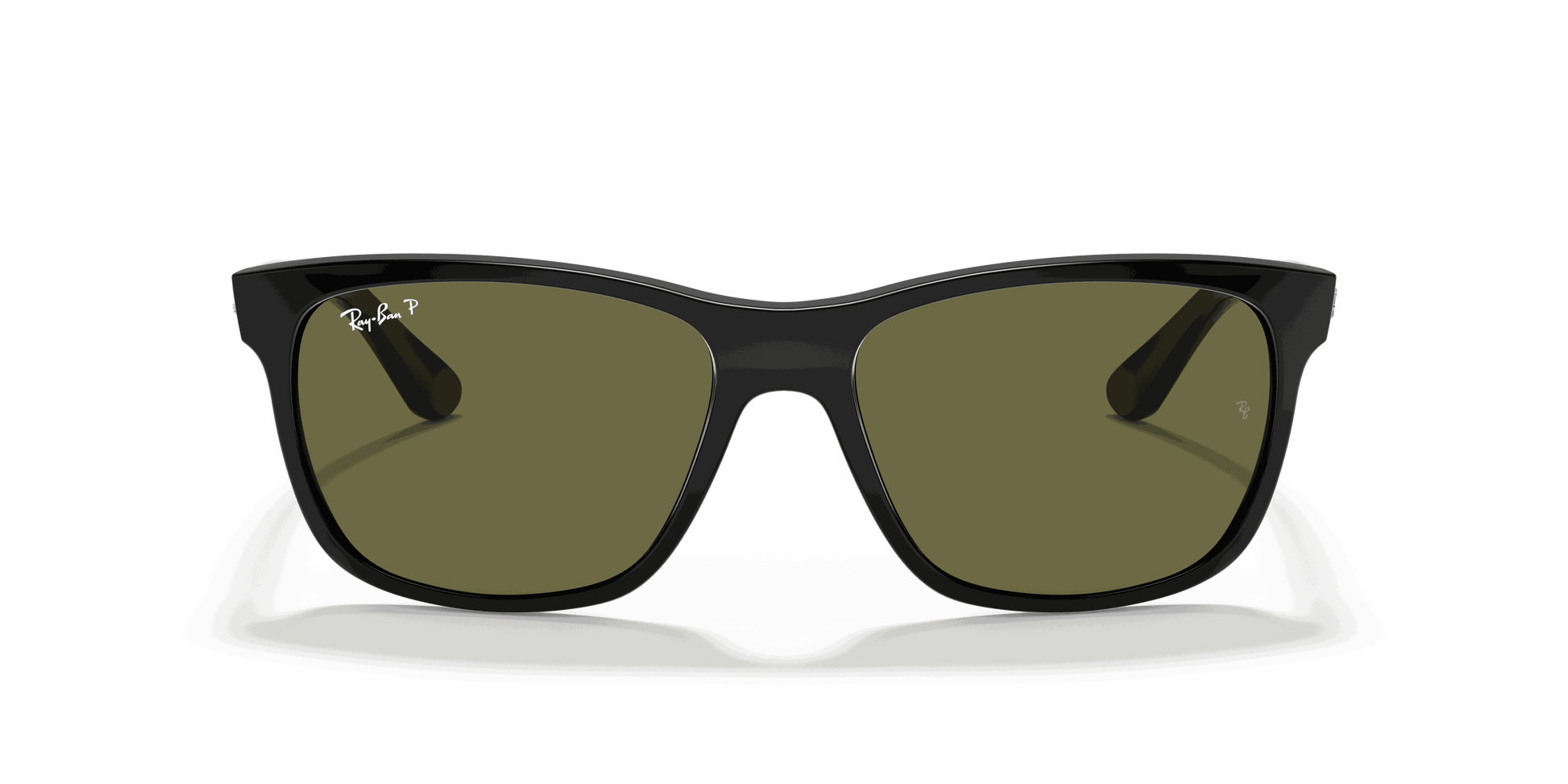 [G-15 Green Lenses, Polished Black Frame]