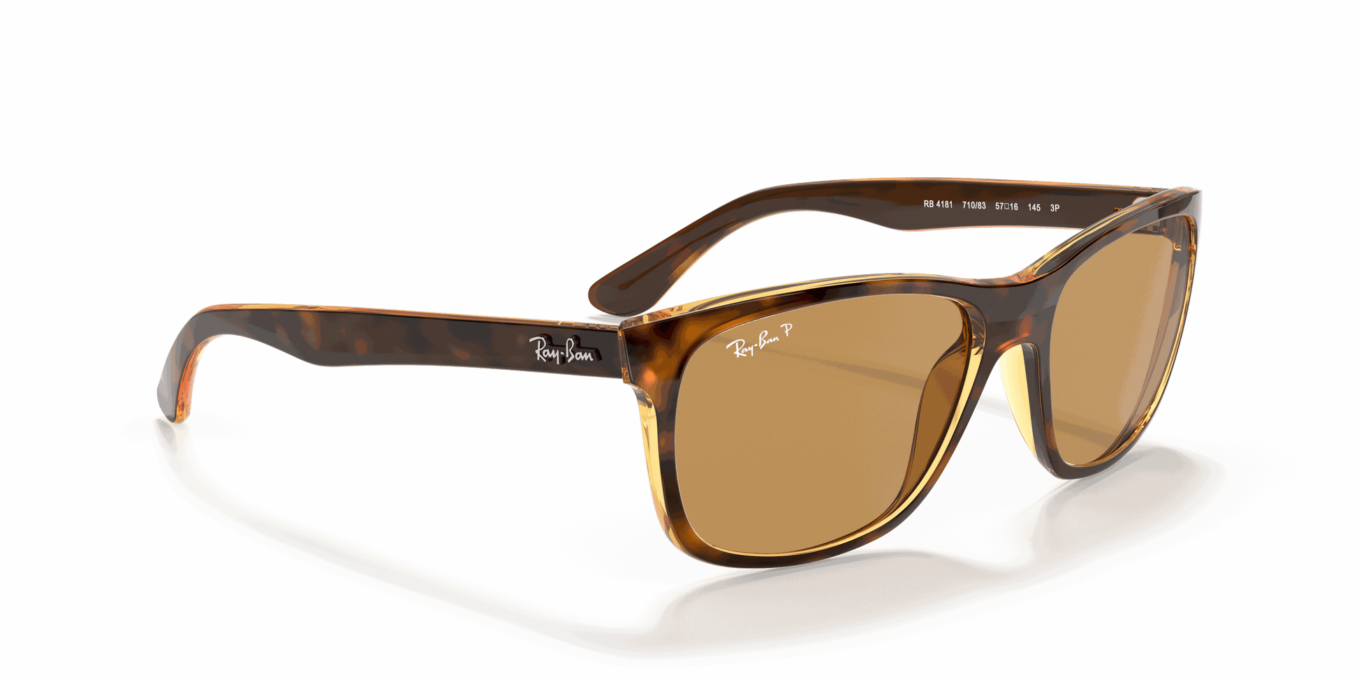 [B-15 Brown Lenses, Polished Light Havana Frame]