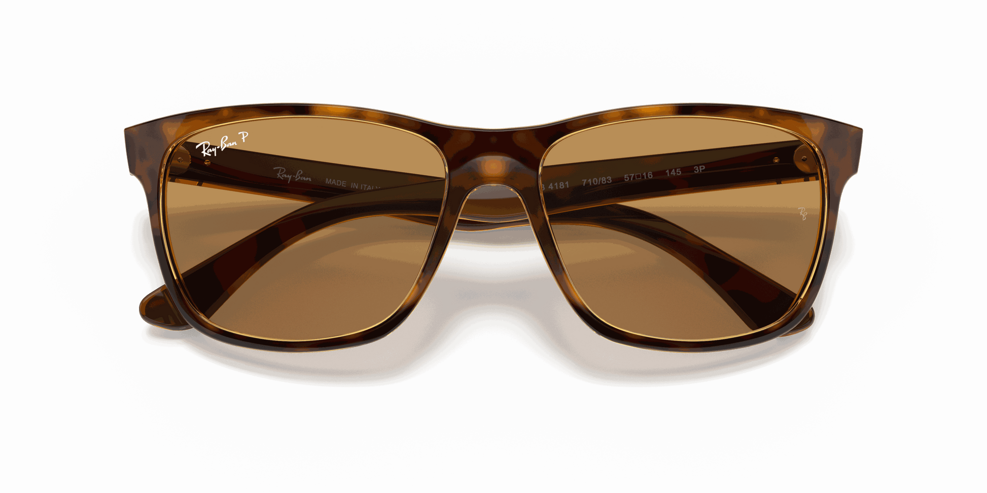 [B-15 Brown Lenses, Polished Light Havana Frame]