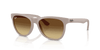 [Brown Gradient Lenses, Matte Matte Beige Frame]