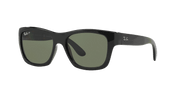 Green Lenses, Polished Black Frame