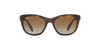 [Brown Lenses, Polished Light Havana Frame]