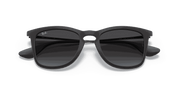 Grey Gradient Lenses, Matte Rubber Black Frame