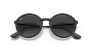 Light Grey Gradient Dark Grey Lenses, Matte Rubber Black Frame