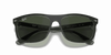 [Green Lenses, Matte Black On Transparent Frame]