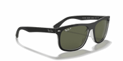 G-15 Green Lenses, Matte Black On Transparent Frame