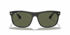 [G-15 Green Lenses, Matte Black On Transparent Frame]