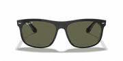 G-15 Green Lenses, Matte Black On Transparent Frame