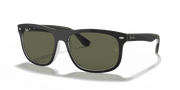 G-15 Green Lenses, Matte Black On Transparent Frame