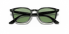 [Light Green Classic Lenses, Polished Black Frame]