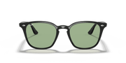 Light Green Classic Lenses, Polished Black Frame