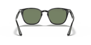 Green Classic Lenses, Polished Black Frame