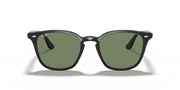 Green Classic Lenses, Polished Black Frame