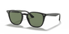 [Green Classic Lenses, Polished Black Frame]