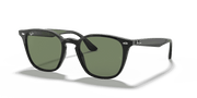 Green Classic Lenses, Polished Black Frame