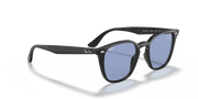 Blue Classic Lenses, Polished Black Frame