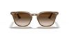 [Brown Gradient Dark Brown Lenses, Polished Beige Frame]