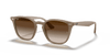 [Brown Gradient Dark Brown Lenses, Polished Beige Frame]