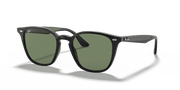 Green Lenses, Polished Black Frame