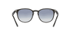 [Light Blue Lenses, Polished Black Frame]