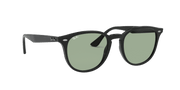 Light Green Classic Lenses, Polished Black Frame