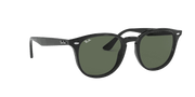 Green Classic Lenses, Polished Black Frame