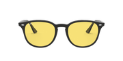 Yellow Classic Lenses, Polished Black Frame