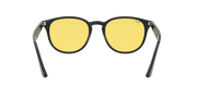 Yellow Classic Lenses, Polished Black Frame