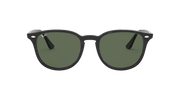 Green Lenses, Polished Black Frame