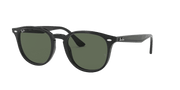 Green Lenses, Polished Black Frame