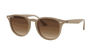 [Brown Gradient Dark Brown Lenses, Polished Beige Frame]