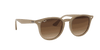 [Brown Gradient Dark Brown Lenses, Polished Beige Frame]