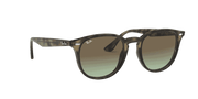 Brown Gradient Lenses, Polished Grey Havana Frame