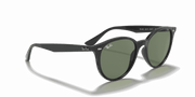 Green Lenses, Polished Black Frame