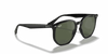 [Green Classic Lenses, Polished Black Frame]