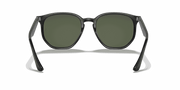 Green Classic Lenses, Polished Black Frame