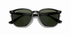 [Green Classic Lenses, Polished Black Frame]