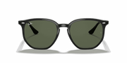 Green Classic Lenses, Polished Black Frame