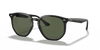 [Green Classic Lenses, Polished Black Frame]