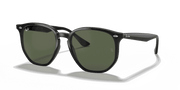 Green Classic Lenses, Polished Black Frame