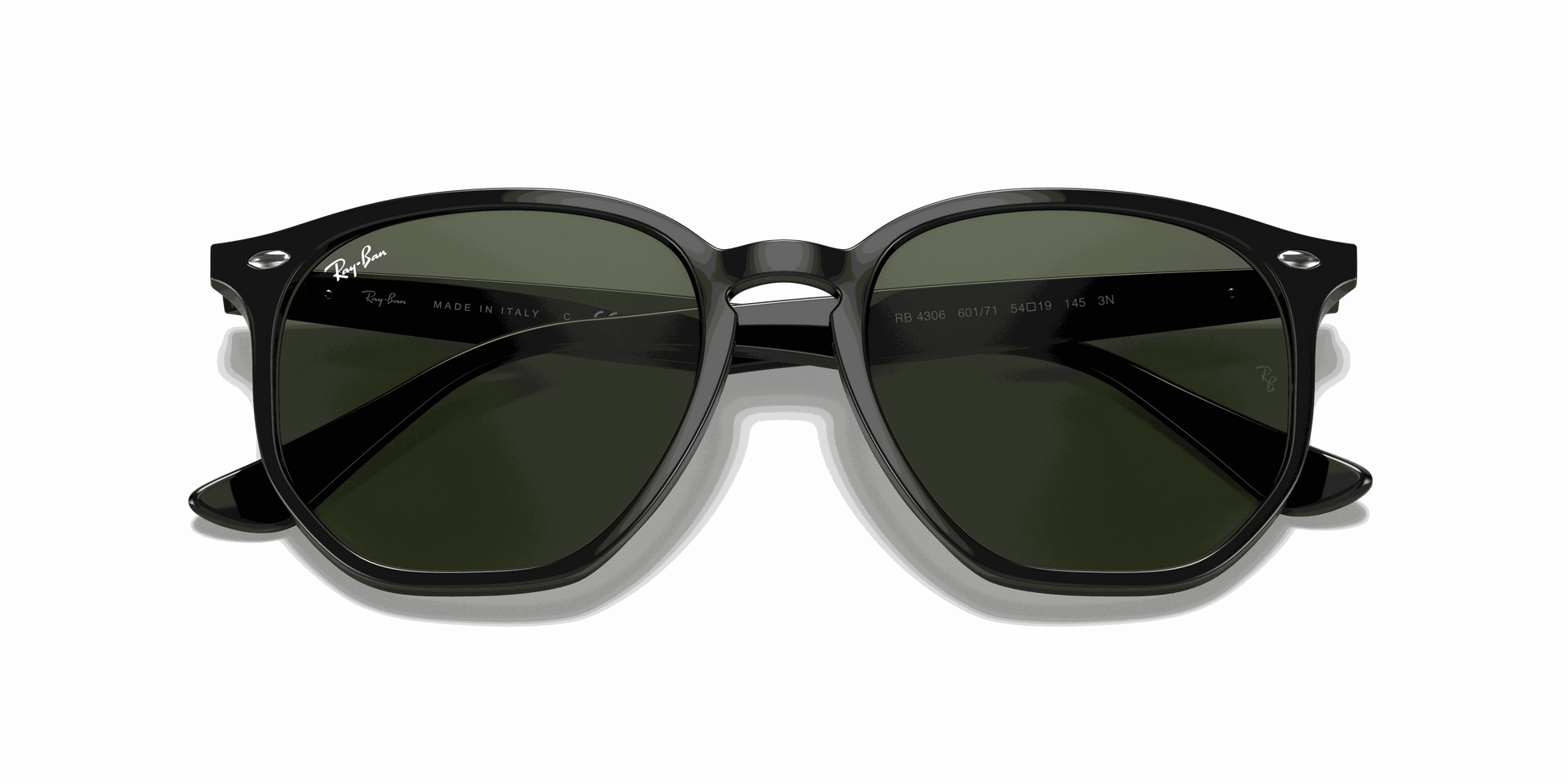 [Dark Green Lenses, Polished Black Frame]