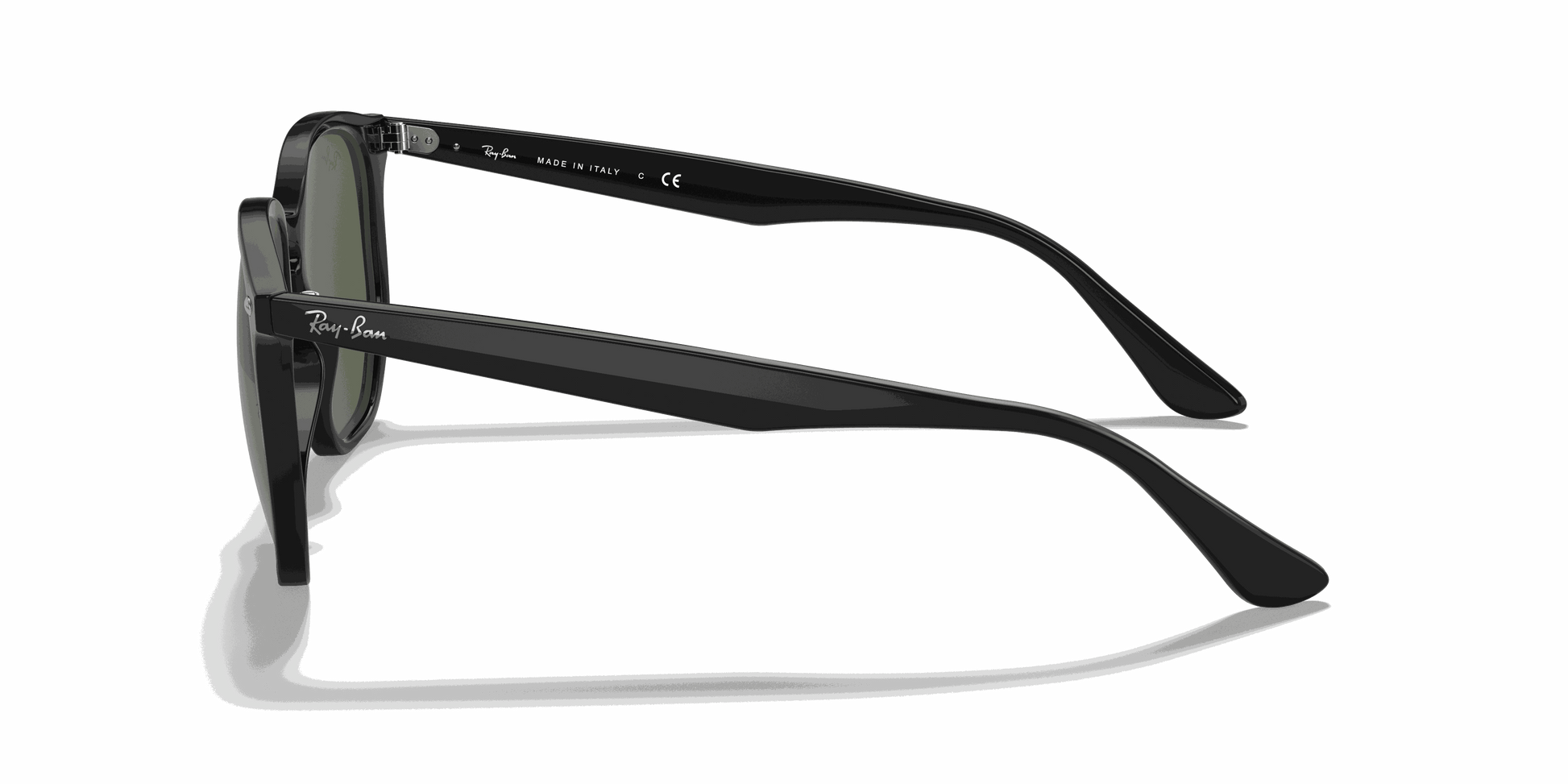 [Dark Green Lenses, Polished Black Frame]