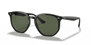 Dark Green Lenses, Polished Black Frame