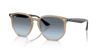 [Blue Gradient Grey Lenses, Polished Turtledove Frame]